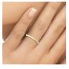 Bague Alliance T.48 En Plaqué or 18 CARATS 750/1000