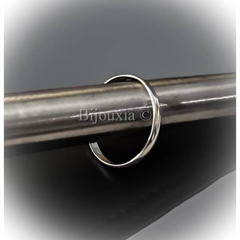 Alliance Lisse 3MM En Argent Massif 925/000 Mixte Tailles 48 à 68