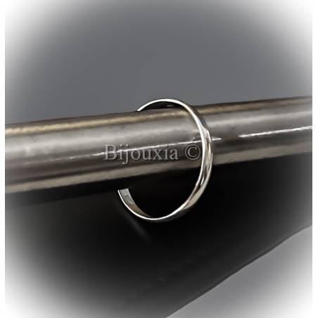 Alliance Lisse 3MM En Argent Massif 925/000 Mixte Tailles 48 à 68
