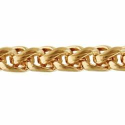 Bracelet Maille Palmier 19CM En Plaqué Or 18 Carats Bijoux Femme