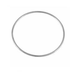 Bracelets Diamètre 6,2cm Triple Joncs En Argent Massif 925/1000