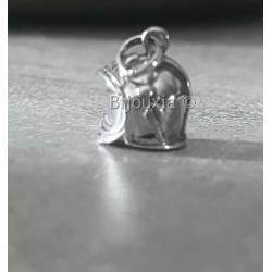 Pendentif Casque de Pompier En Argent Massif 925/1000