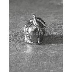 Pendentif Casque de Pompier En Argent Massif 925/1000