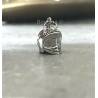Pendentif Casque de Pompier En Argent Massif 925/1000