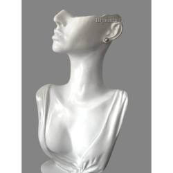 Boucles D'oreilles Demi-Boules 12MM Argent 925/1000-CPL