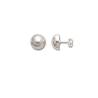 Boucles D'oreilles Demi-Boules 12MM Argent 925/1000-CPL