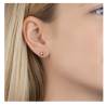 Boucles D'oreilles Petites Boules 5MM Plaqué Or 18 carats 750/000