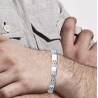 Bracelet Homme Mode Acier inoxydable Bijoux Homme NEUF