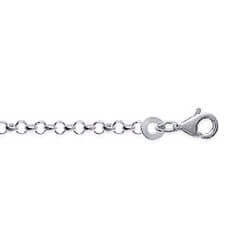 Chaîne Maille Jaseron 45cm  Argent Massif 925/1000 Poinçonné Bijoux Femme
