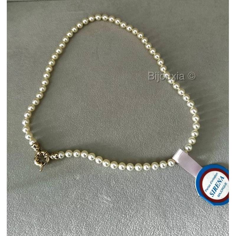 Pendentif petit Cône 2 en plaqué or avec une Perle de Tahiti