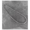 Collier Maille Palmier En Argent massif 925/1000 Qualité Bijouterie