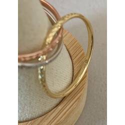 Bague Trois Anneaux Trois ORS JAUNE/BLANC/ROSE 9 CARATS 375/1000 T54-56-58