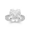 BAGUE PAVÉ CUBIC ZIRCONIUM ARGENT MASSIF 925/1000 TAILLES 50 À 60