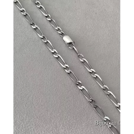 Bracelet maille oversize byzantine plaqué or - Orphée Bijoux