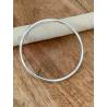 Bracelet Diamètre 6,2CM Jonc Plein Argent Massif 925/000