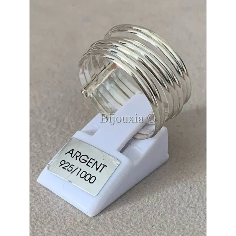 Bague Argent 925 - Taille 51 - 7,39g - Occasion - Bague Sertie Simple