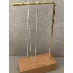 Chaîne Maille Gourmette 45CM X 1,25MM Argent Massif 925/000