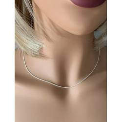 Chaîne Maille Gourmette 50CM X 1,25MM Argent Massif 925/000