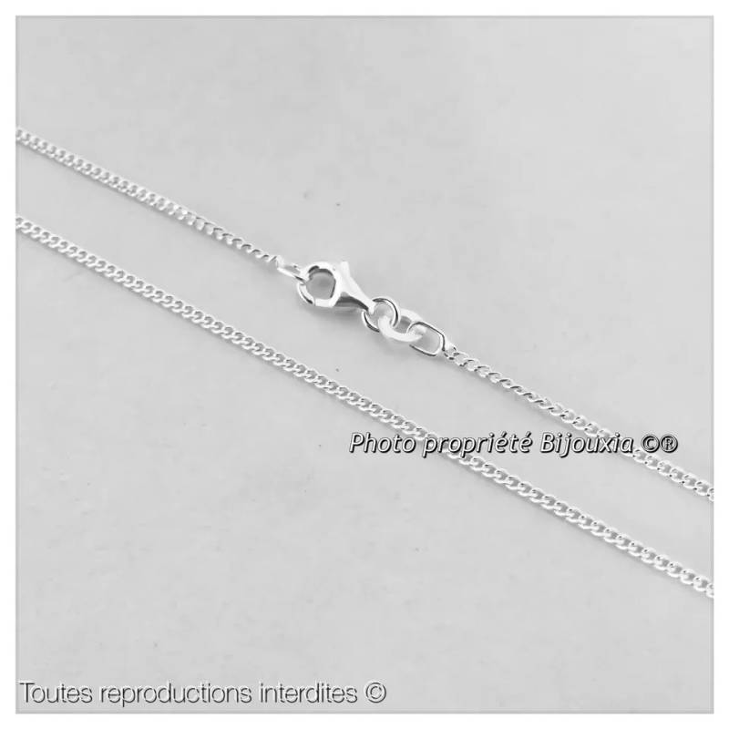 Chaîne Gourmette 1,40MM Argent Massif 925/1000 Longueurs 38/40/42/45/50/55/60CM