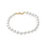Bracelet Perle De Majorque 18cm et Plaqué Or 18 Carats