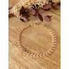 Bracelet Feuilles de Laurier En Plaqué or 18 carats 750/1000