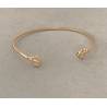Bracelet Symbole Ancre Marine En Plaqué or 18 Carats 750/1000