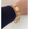 Bracelet Pièces Imitation Louis d' Or Plaqué Or Bijoux Mixte NEUF