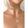 Pendentif Céramique ZIRCONIUM Acier inoxydable