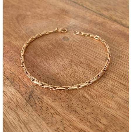 Bracelet Maille Paloma En Plaqué Or 18 Carats 750/1000