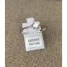Bague Solitaire Cristal ZIRCONIUM Sertie Argent Massif 925 Millièmes