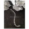Bracelet Grain De Café 21CM X 8 MM Argent Massif 925/000 Bijoux Homme