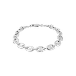 Bracelet Grain De Café 21CM X 8 MM Argent Massif 925/000 Bijoux Homme