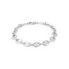 Bracelet Grain De Café 21CM X 8 MM Argent Massif 925/000 Bijoux Homme