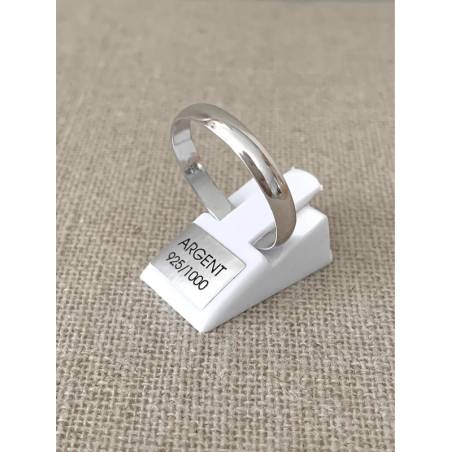 GROSSE BAGUE CROISÉE Martelée T60 Argent Massif 925 Dolly-Bijoux EUR 26