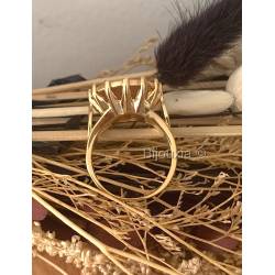 Bague pièce Louis d'or Plaqué Or Tailles 50-52-54-56-58-60