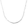 Collier Ras De Cou Tressé En Argent Massif 925/000 Rhodié