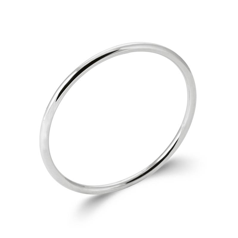 Bracelet Jonc Épais Diamètre 6,6 cm En Acier Inoxydable MIXTE