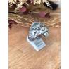 Chevalière Homme Symbole LION En Argent Massif 925/000 Tailles 58 à 68