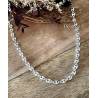 Chaîne 6MM X 50cm Maille Grain De Café Homme Argent 925/1000