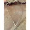 Collier Forme V En Plaqué or 18 carats 750/1000 Bijoux Femme NEUF
