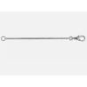 Apprêt extension chaînette gourmette 8CM Argent Massif 925 Collier Bracelet