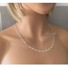 Chaîne 50CM X 3MM Figaro Alternée 1-1 Argent Massif 925/1000