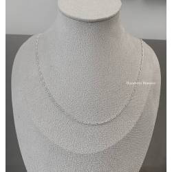 Chaîne Fine Figaro Argent Massif 925/1000 Longueurs CHOIX BIJOUX MIXTE