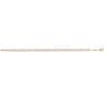 Bracelet Pierres Fines Véritable Quartz Rose En Plaqué or 18 Carats 750/000