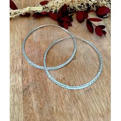 Boucles d'oreilles créoles...