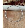 Bracelet Enfant Jonc Rigide Argent Massif Rhodié 925/1000 5,4cm Bijoux Enfant