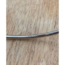 Bracelet Enfant Jonc Rigide Argent Massif Rhodié 925/1000 5,4cm Bijoux Enfant