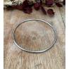 Bracelet Enfant Jonc Rigide Argent Massif Rhodié 925/1000 5,4cm Bijoux Enfant
