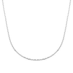 Chaîne 60cm X 2.60mm Maille Forçat Robuste Argent Massif 925/1000