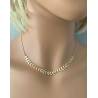 Collier Feuilles de Laurier En Plaqué or 18 carats 750/1000